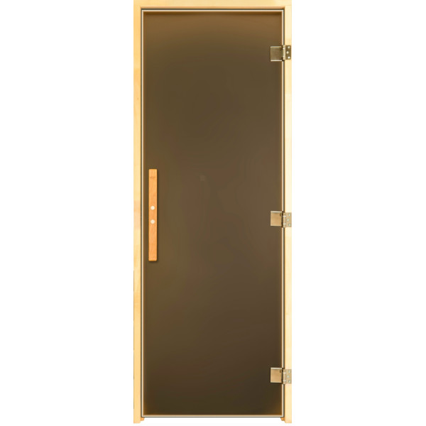 Двери для бани и сауны Tesli Lux Magnetic Sateen 2000х800