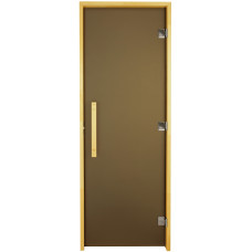 Дверь для бани и сауны Tesli Lux Sateen S 1900х700
