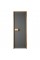 Стеклянные двери для сауны и бани Pal 80x190 матовые  (бронза)